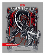Dungeons & Dragons RPG Character Sheets (24) english